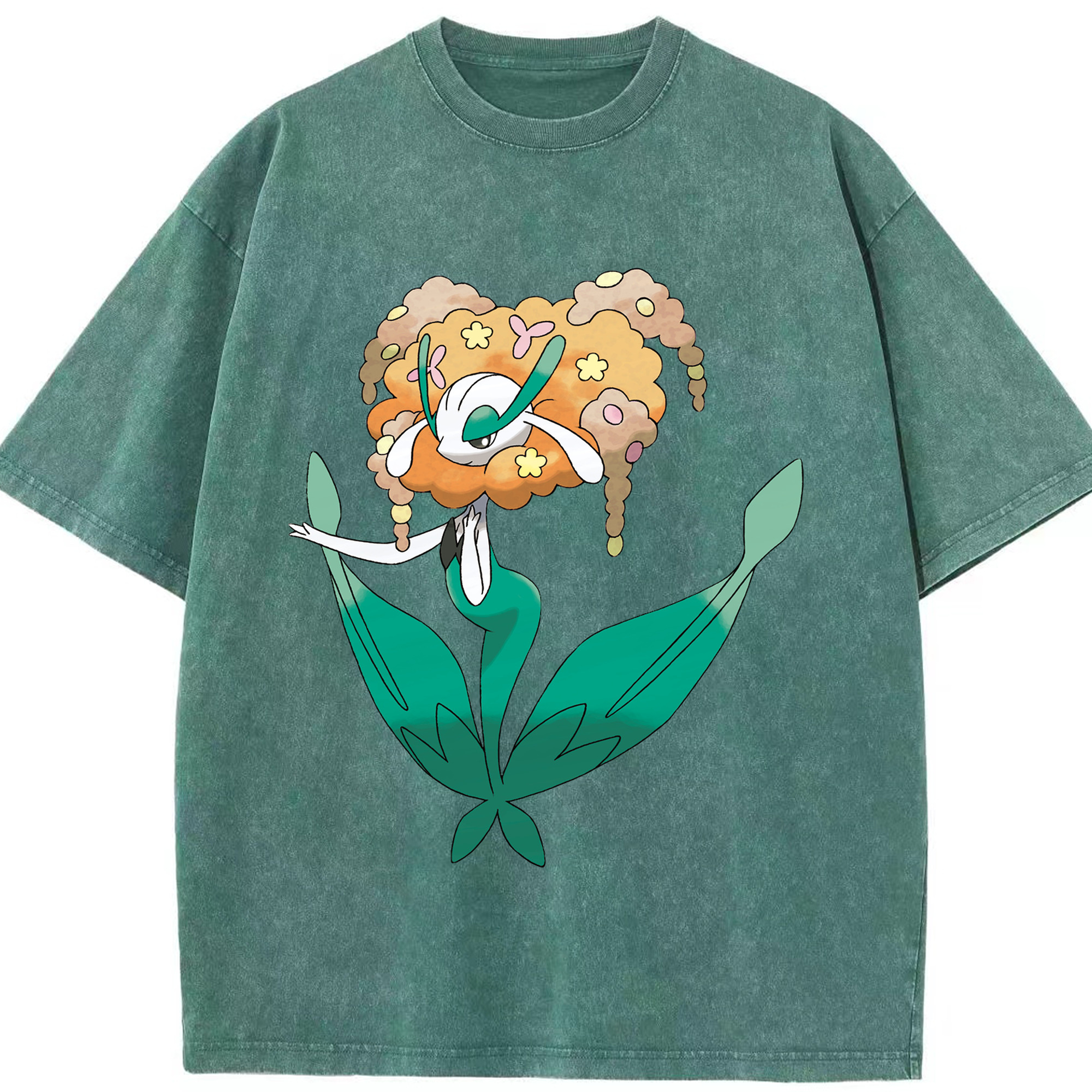 （画像用） ポケットモンスター Pokémon 綿100% ヴィンテージ風 半袖Tシャツ（フロントプリント）